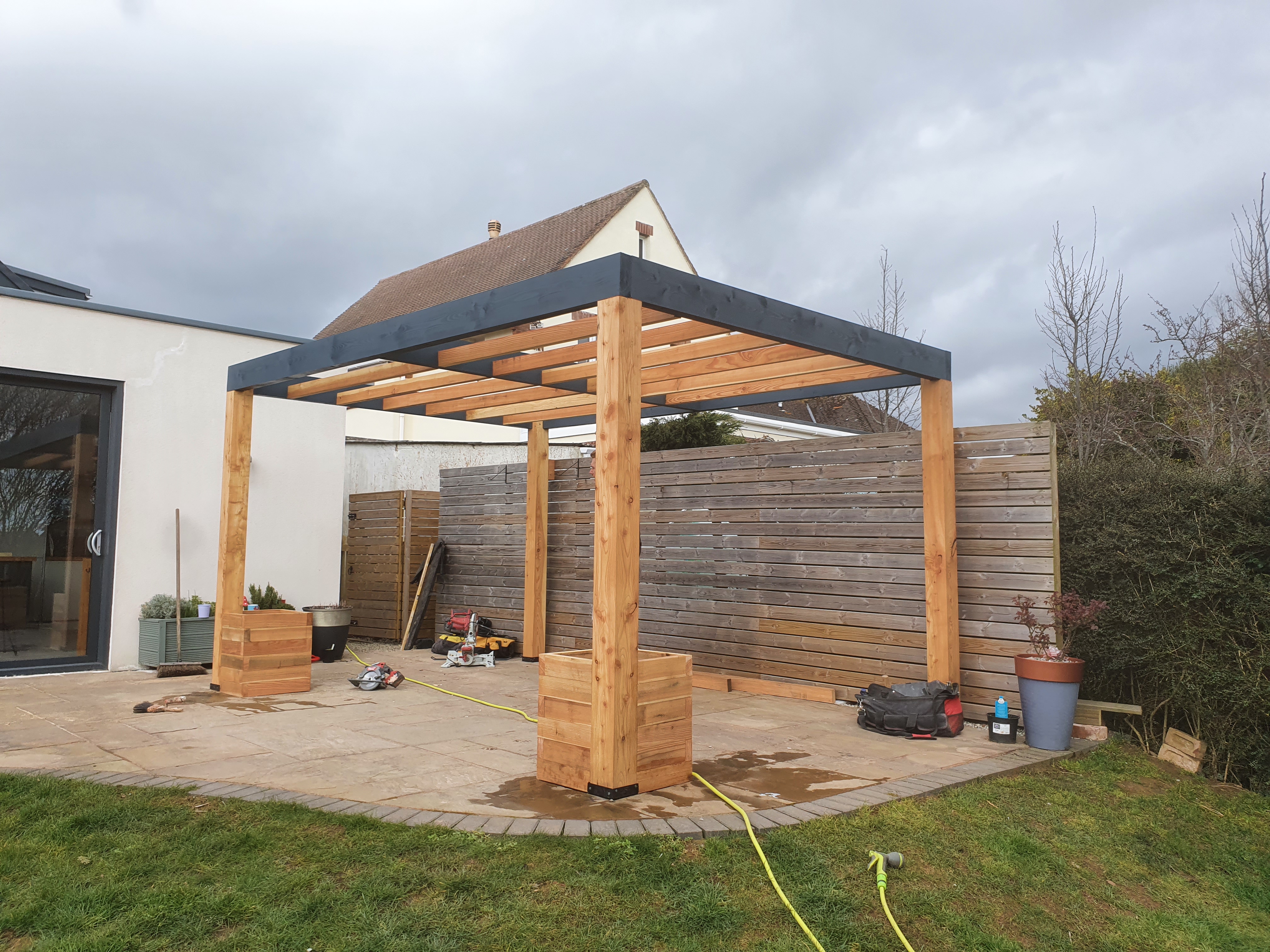 Pergola construction